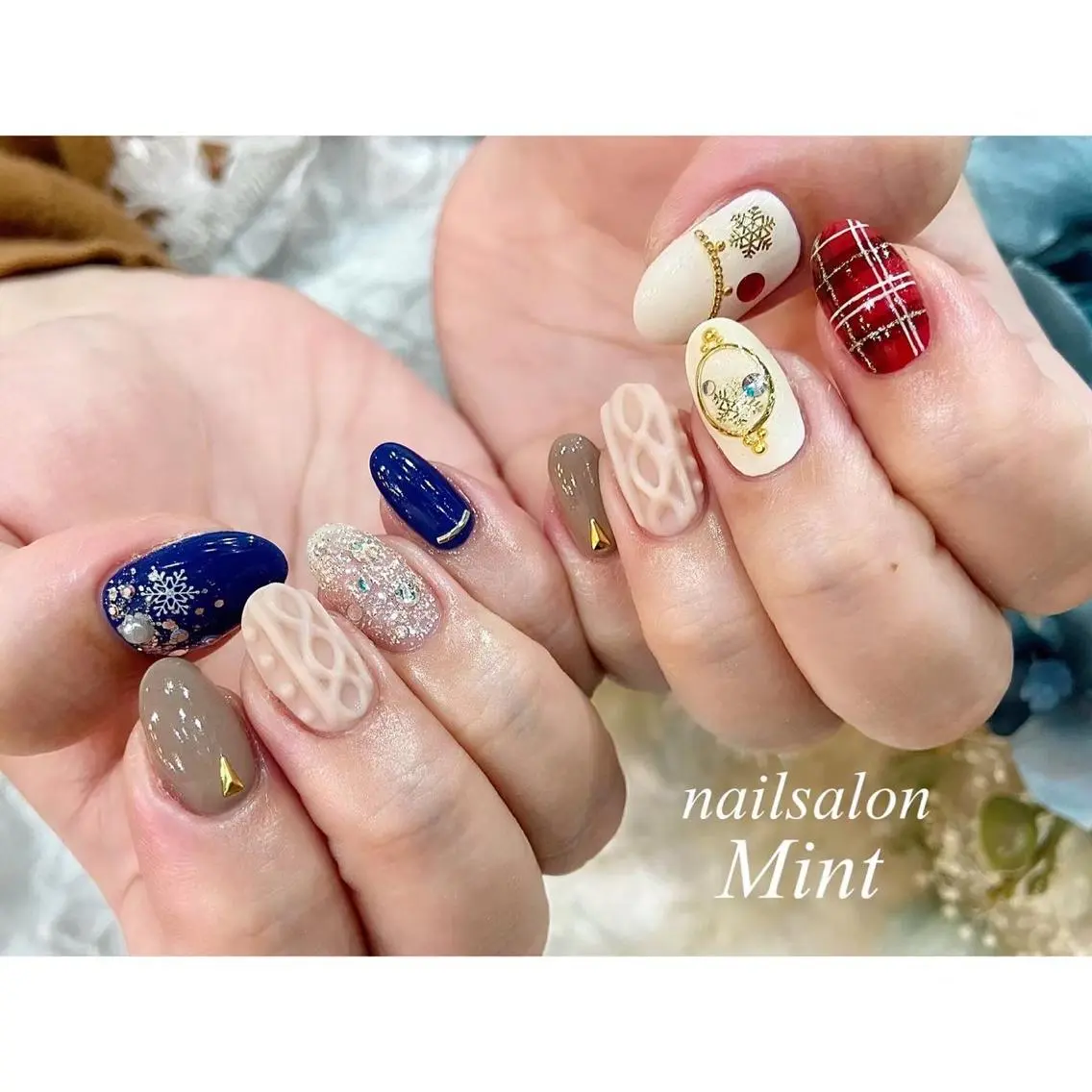 ネイル ハンドネイル ハンドケア nailsalon mintのネイルデザイン
