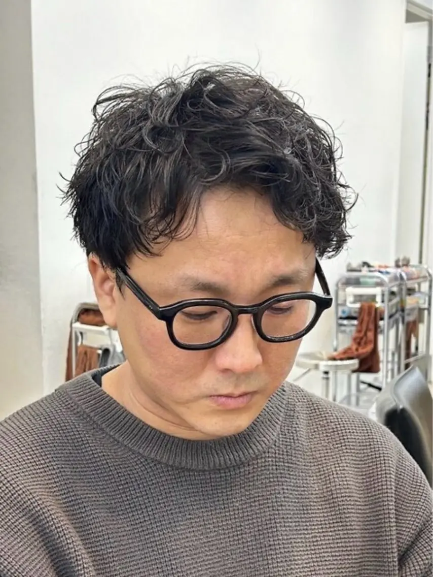 ショート パーマ ショートヘア パーマ fifth park /あつきのヘアスタイル