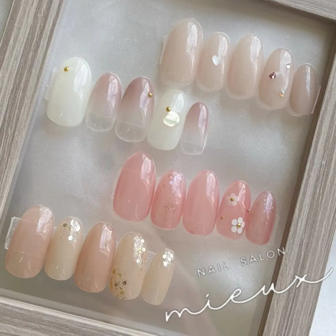 ネイル ハンドネイル nailsalon mieuxのネイルデザイン