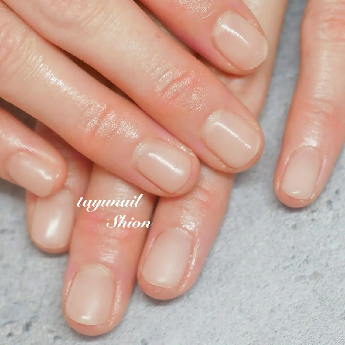 ネイル ブルー ジェルネイル パラジェル 夏ネイル ネイルサロン 【たゆnail】のネイルデザイン