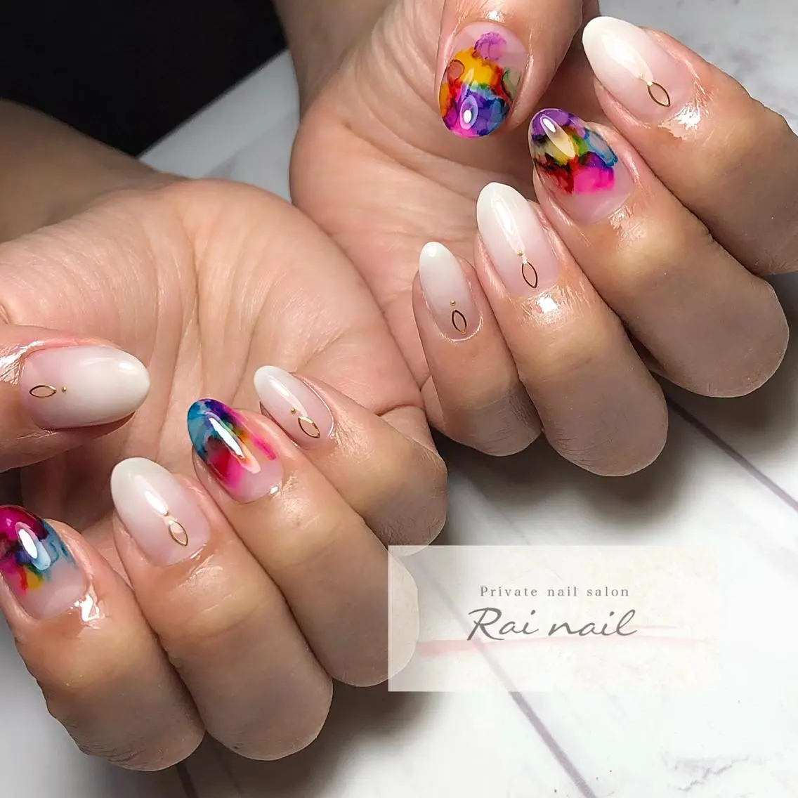 ネイル ハンドネイル Rai nail_ Risaのネイルデザイン