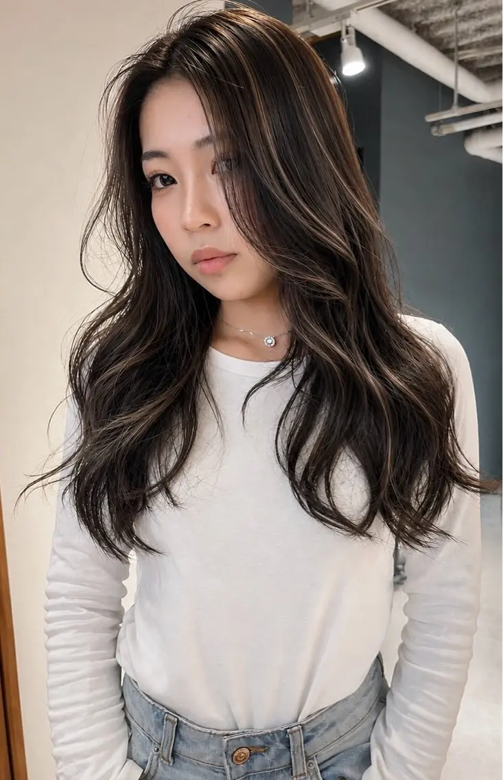 ロング カラー ヘアカラー トリートメント 【代表】高山 一真のヘアスタイル