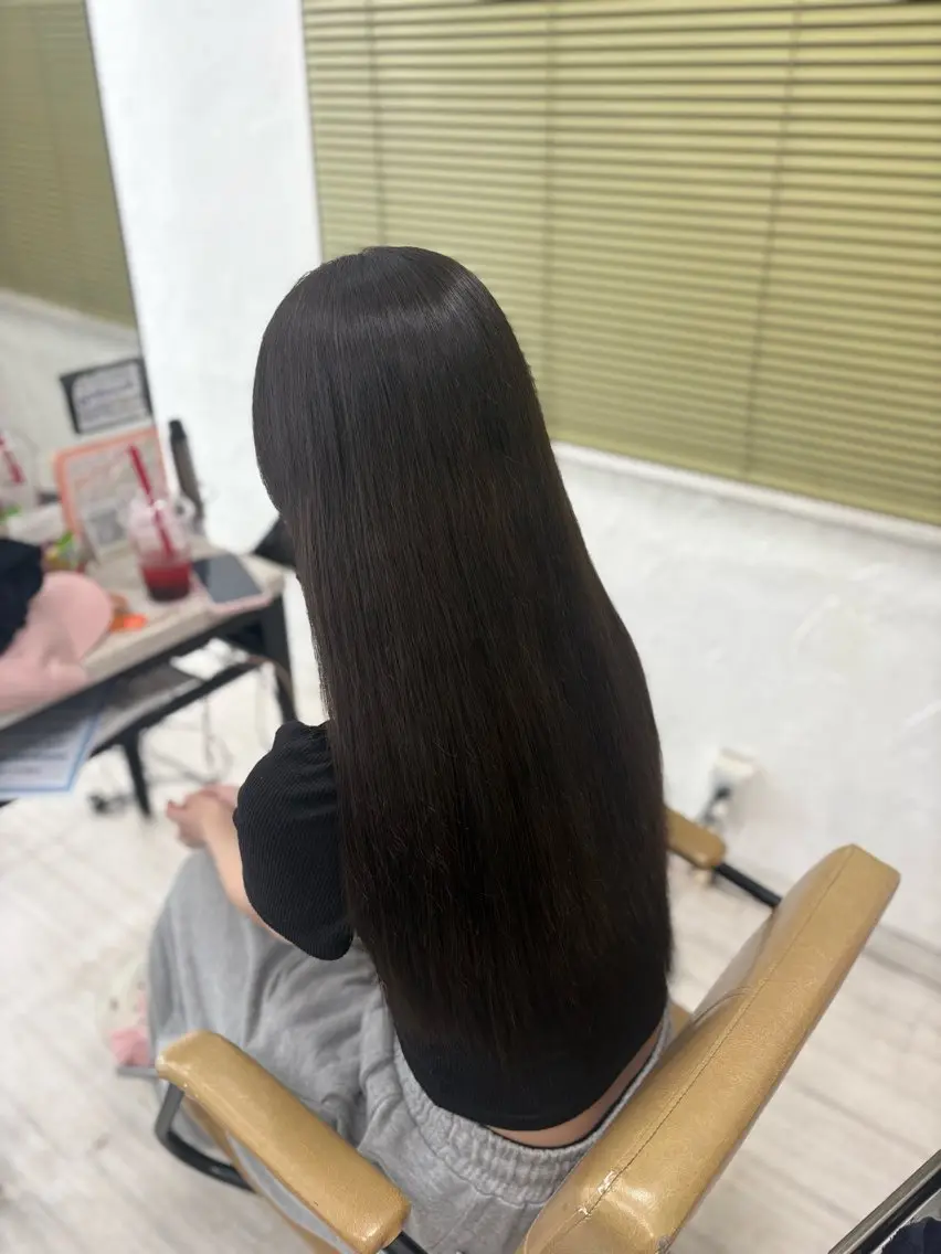 ロング カラー カット ヘアカラー トリートメント 暖色系カラー/ピンク Ririi🎀のヘアスタイル
