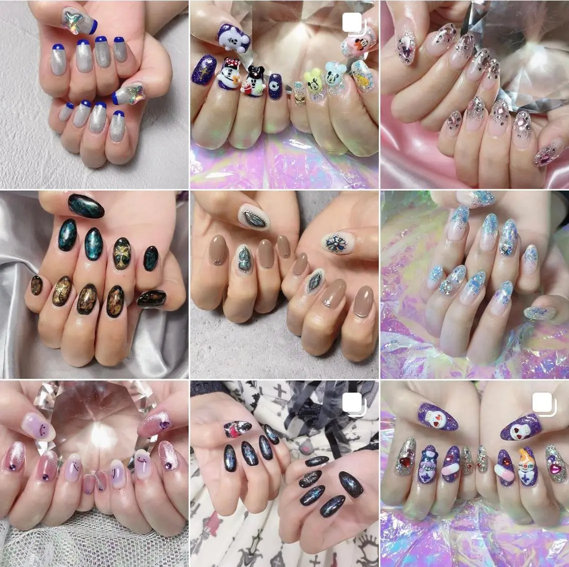 ネイル 渋谷／チップ長さ出し 👑アプレgel-xのネイルデザイン