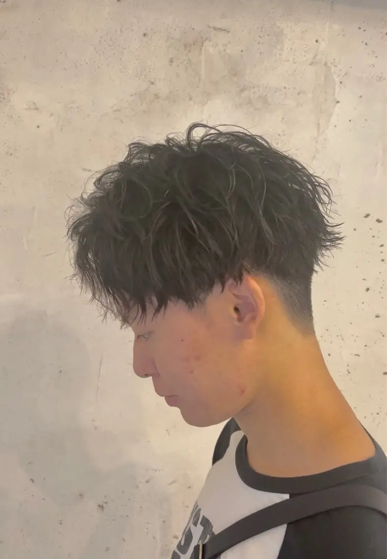 ショート ショートヘア カット パーマ メンズ特化美容師 ‼️ 永留 卓己のヘアスタイル