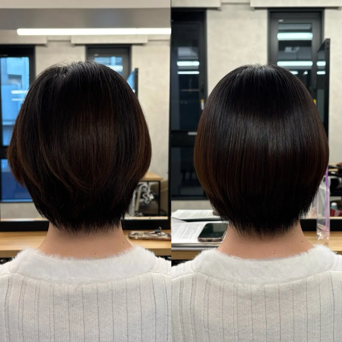 ショート 髪質改善 縮毛矯正 トリートメント 【赤坂】髪質改善✨ 矢口嵩人のヘアスタイル