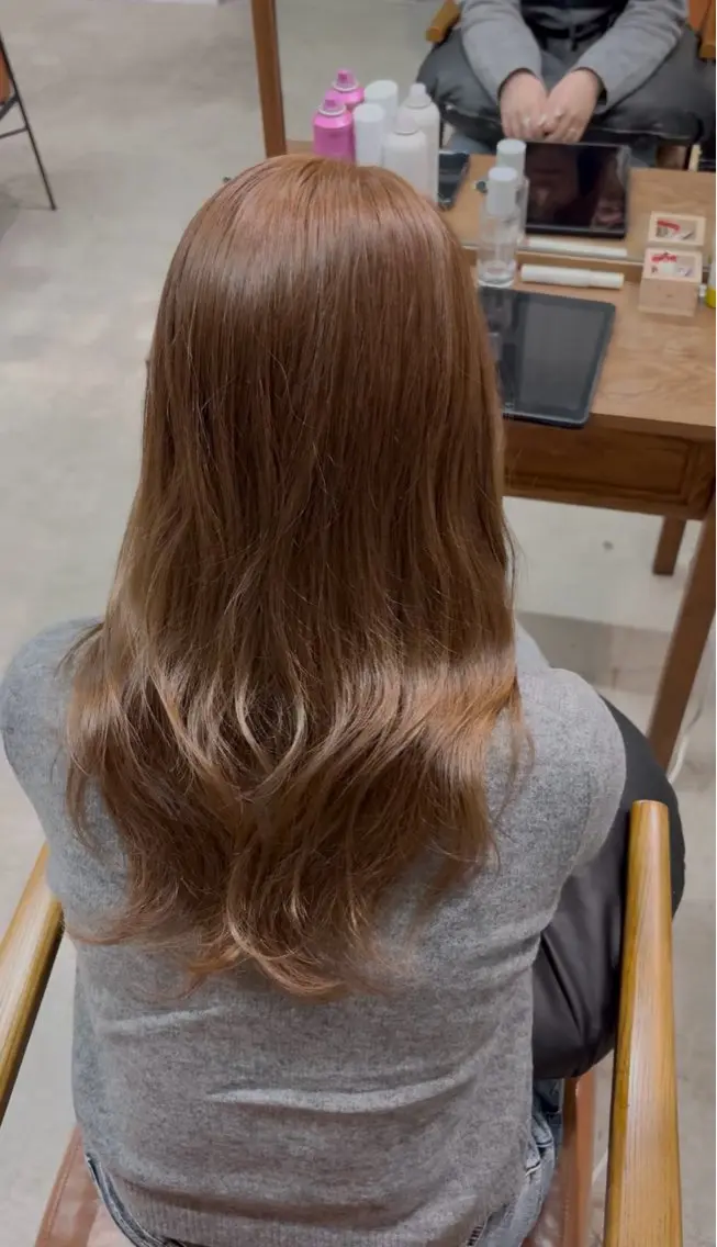セミロング カット ヘアカラー トリートメント SONO 【一宮】のヘアスタイル