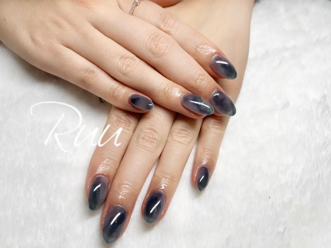 ネイル アートネイル フットネイル フレンチネイル キラキラネイル 韓国ネイル Nail salon Ruuのネイルデザイン