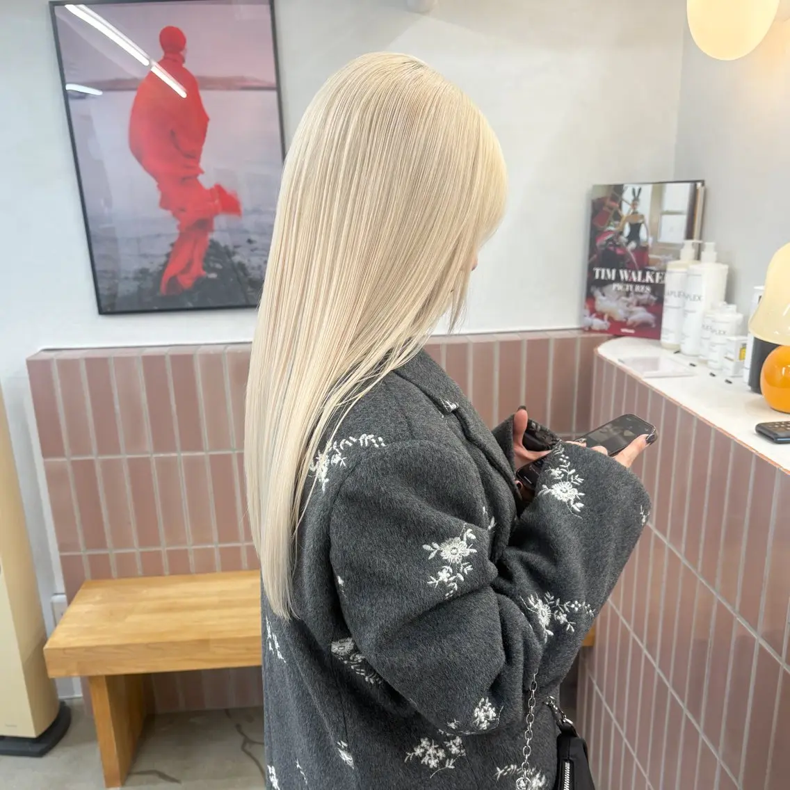 ロング ヘアカラー トリートメント 垢抜け透明感カラー 🧚🏻♀️ミユウのヘアスタイル