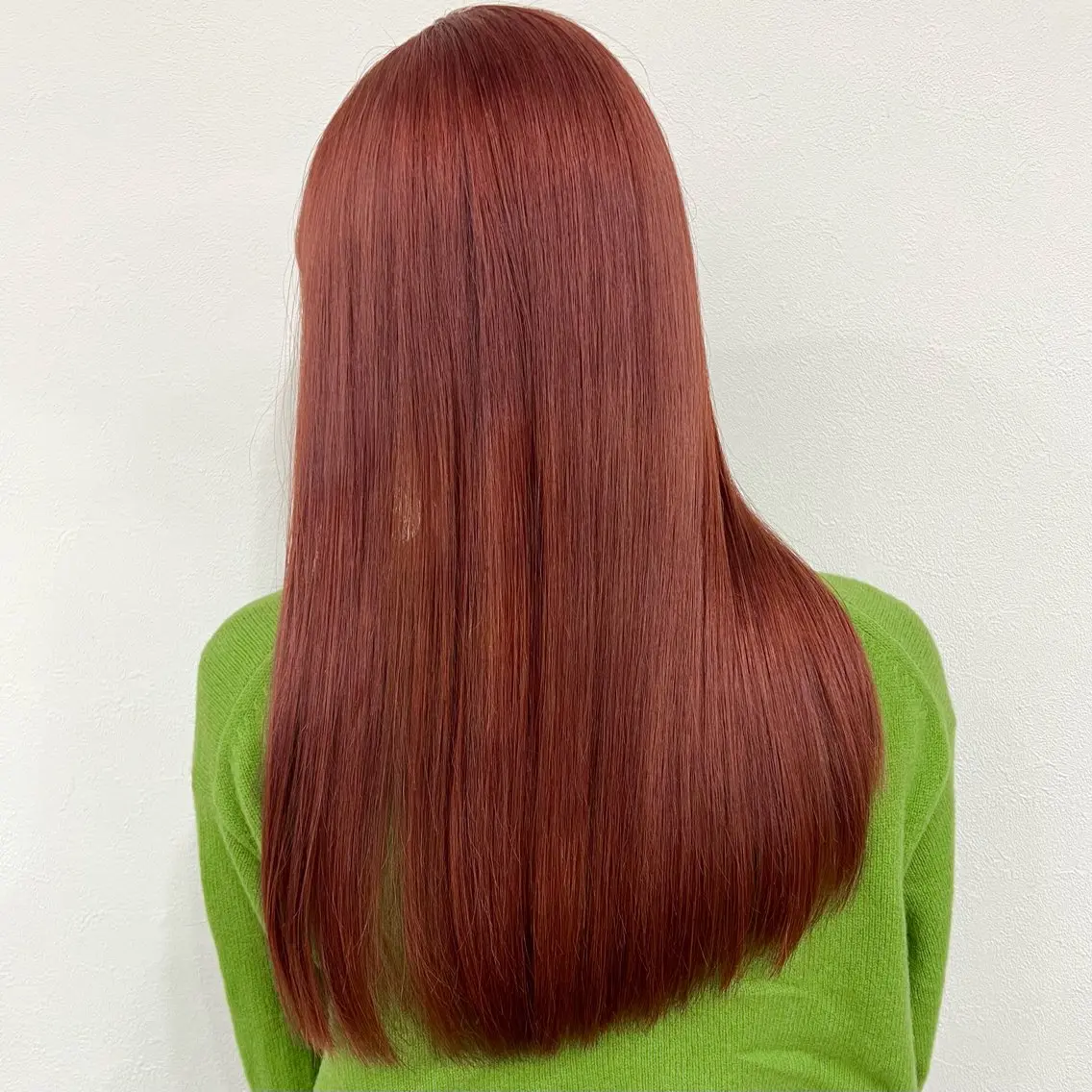 ロング カラー オレンジ ピンクカラー TOKI mahoのヘアスタイル