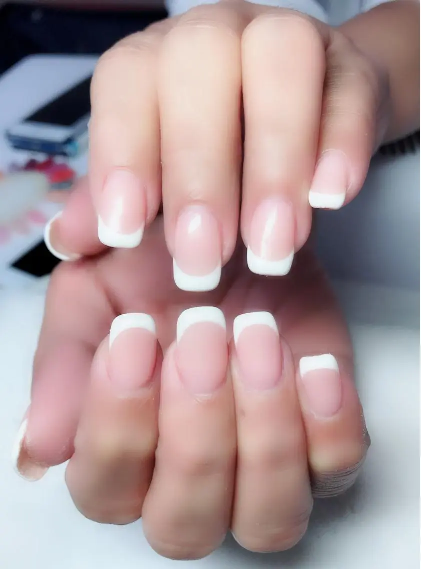 フレンチネイルの写真