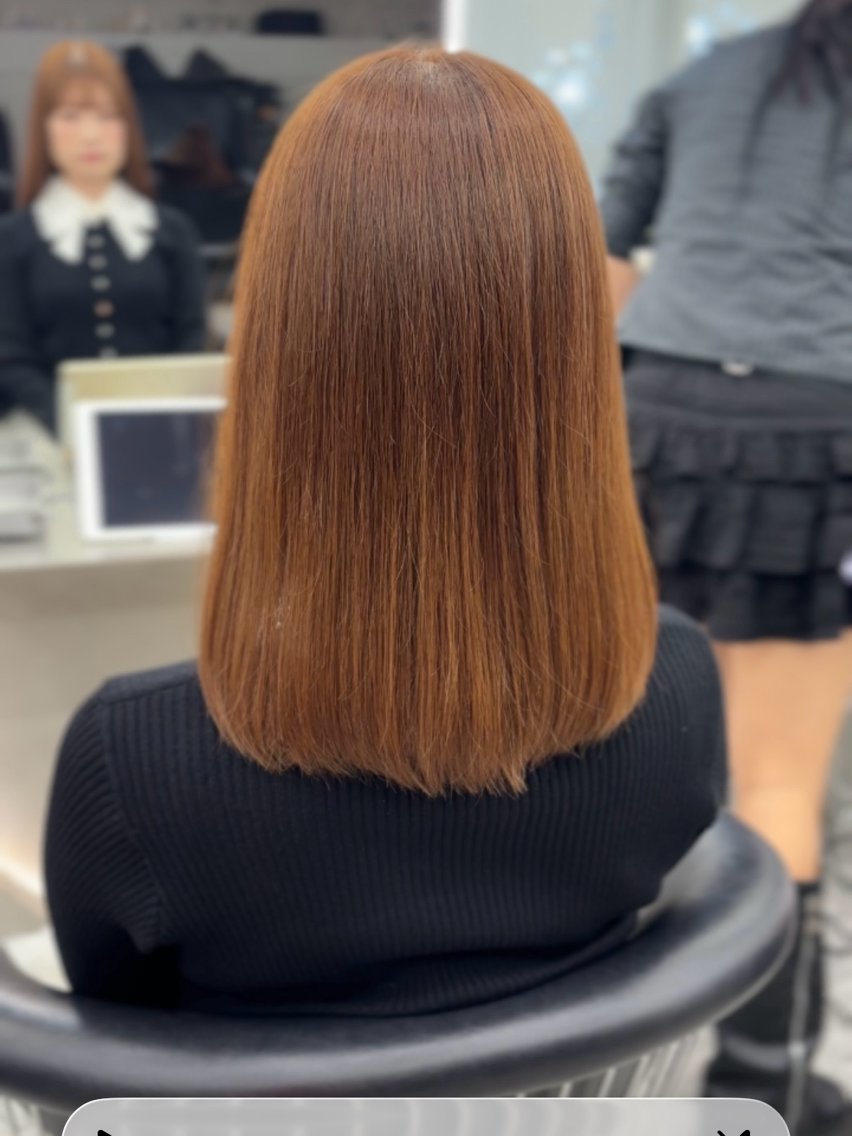 ミディアム カラー ブロンド/ベージュ系 /🪽そうま🪽のヘアスタイル
