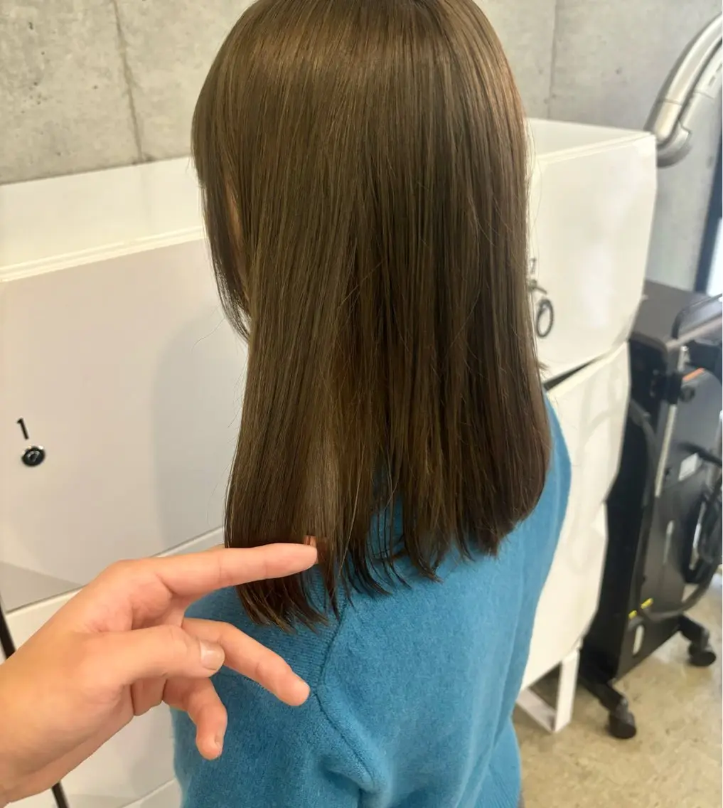 ショート カラー 透明感カラー 店長/YUTO ベージュの透明感得意のヘアスタイル