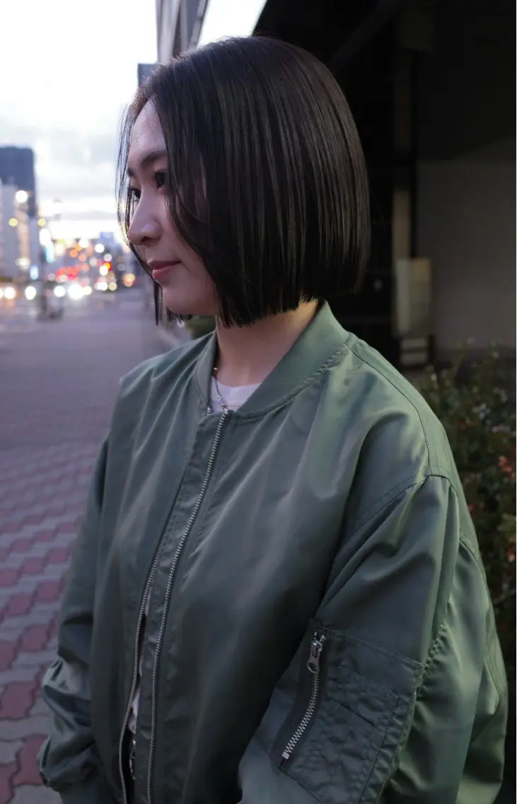 カラー ヘアカラー 小長谷 夕菜のヘアスタイル