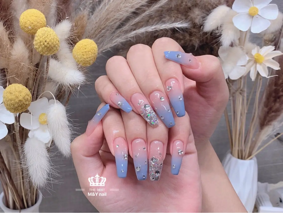 💎No.1🌼10本チップ長さだし90分やり放題🌼 長さだし10mmまで★当日のメニュー変更不可とさせて頂きます。の写真