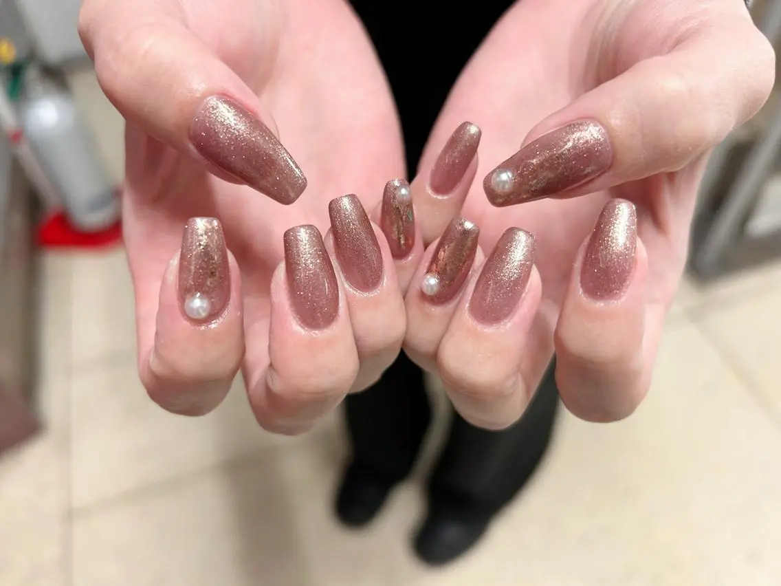 ネイル ニュアンスネイル シンプルネイル ハンドネイル ベターネイル 浅草橋のネイルデザイン