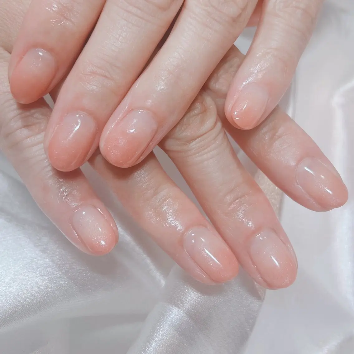 ネイル ラメ(グリッター) ラメグラデーション ピンク Lily仙台♡ KAORIのネイルデザイン