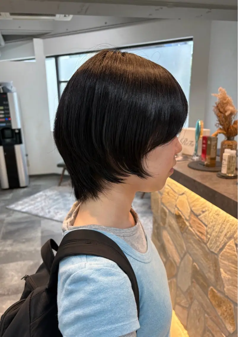 ショート 🪷透明感/艶カラー /レイヤー🪷🪽のヘアスタイル