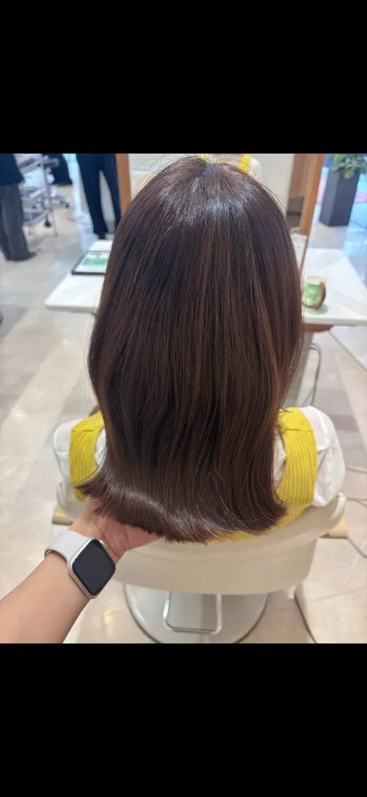 ミディアム 川又 愛美のヘアスタイル
