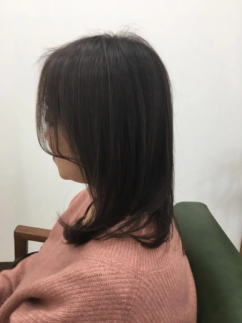 カット+縮毛矯正+毛先デジタルパーマ+MILBONトリートメント　＊ミニモ初回限定価格の写真