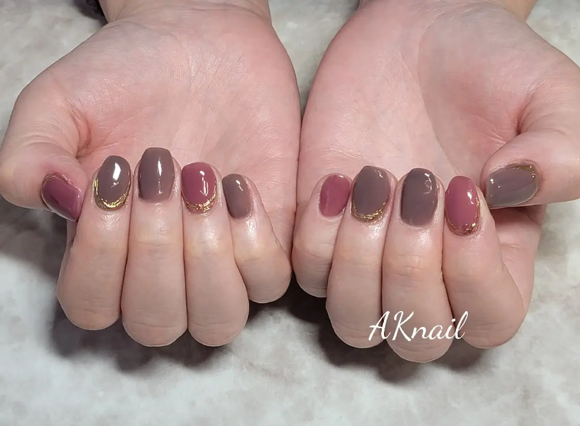 ネイル ネイル&巻き爪サロン AKnailのネイルデザイン