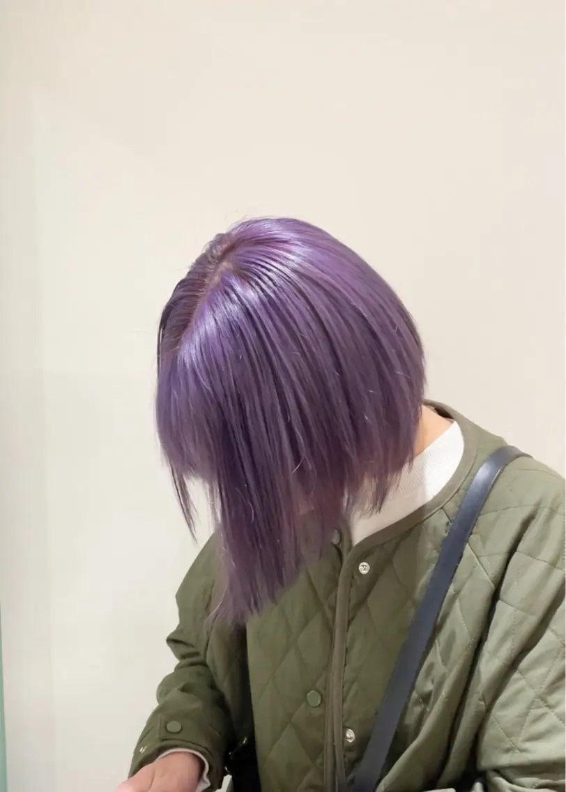 ショート ヘアカラー トリートメント 🦖JIN HAIR DESIGN🦖のヘアスタイル