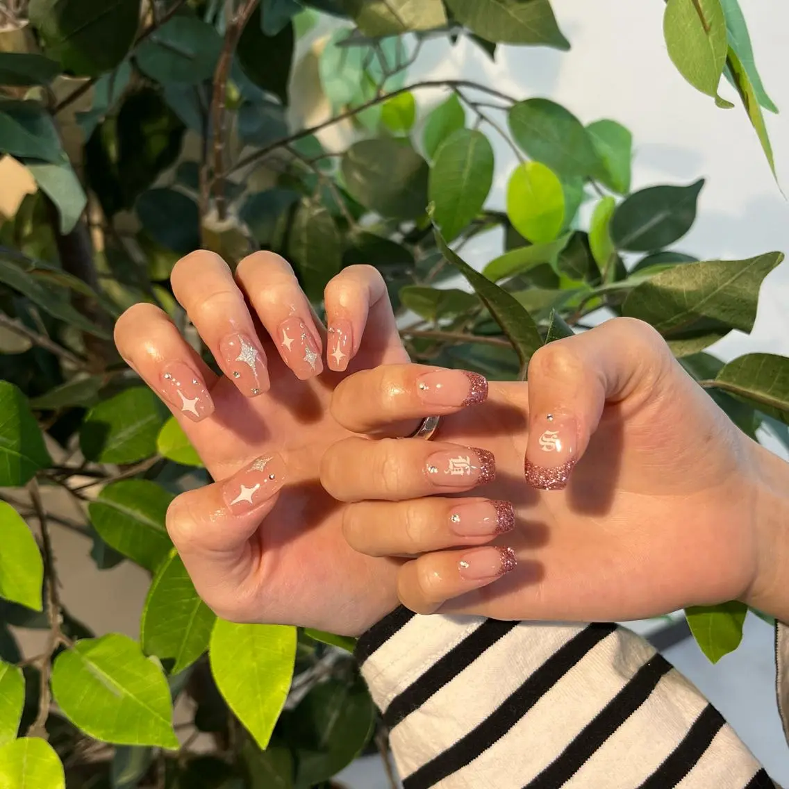 ネイル ハンドネイル ☁️BLITZ 🎀笠原雪音🎀のネイルデザイン