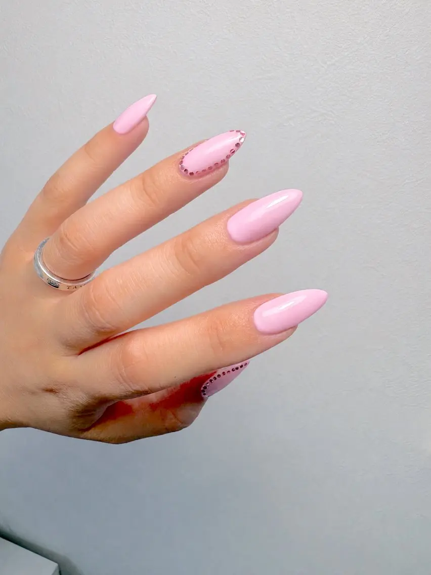 ネイル ワンカラーネイル ピンク ハンドネイル Nail Salon noiのネイルデザイン