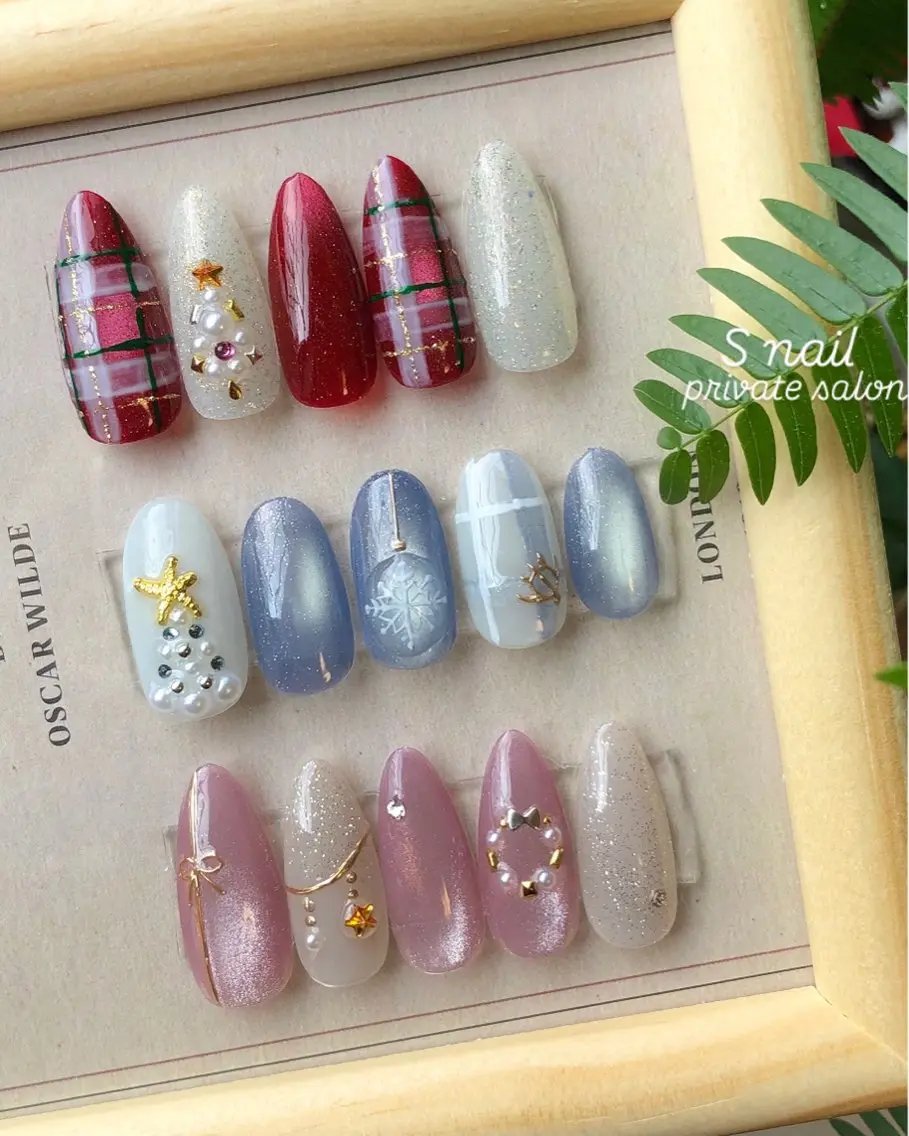 ネイル 冬ネイル クリスマス S nailのネイルデザイン