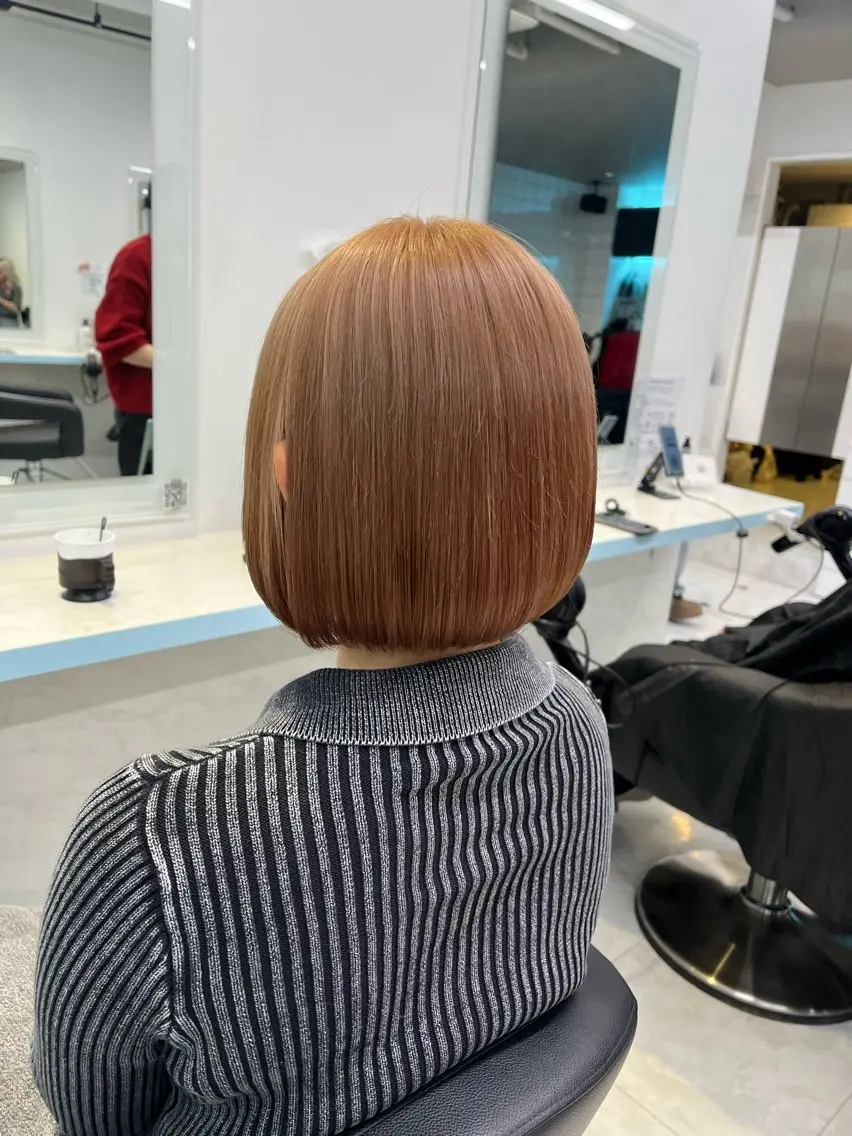 ショート カラー ヘアカラー トリートメント ブリーチカラー 🩵MIZUKIのヘアスタイル