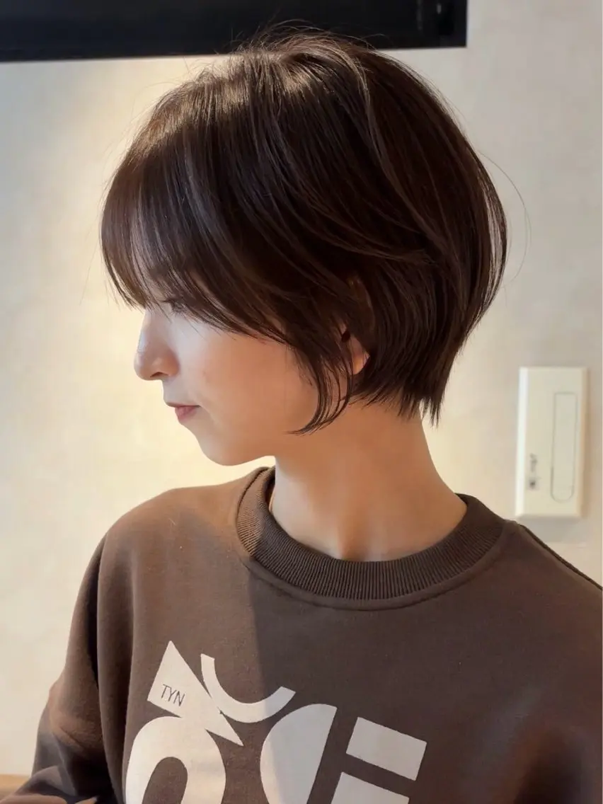ショート 似合わせカット ショートヘア 小顔カット 佐渡優 365連勤する美容師のヘアスタイル