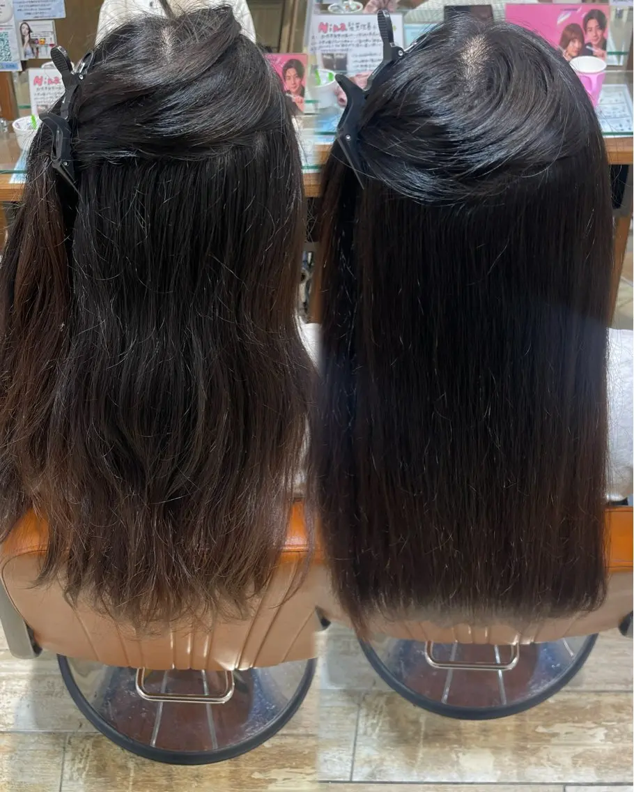 ロング 近 大和のヘアスタイル