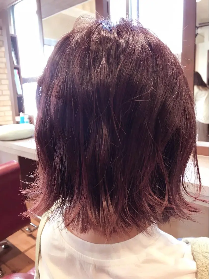 🌈ミニモだけ！🌈🤍人気🤍カット➕透明感フルカラー➕スチームトリートメントの写真