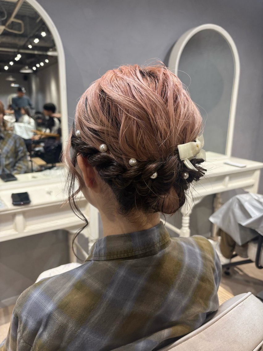 ミディアム ヘアアレンジ mimi 🌟のヘアスタイル