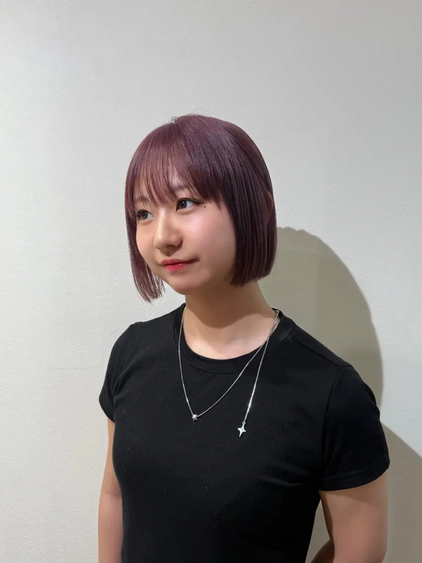 ミディアム カラー ヘアカラー モテhair♡.* ﾏﾂｴｸ/さくら🍨のマツエク・マツパデザイン