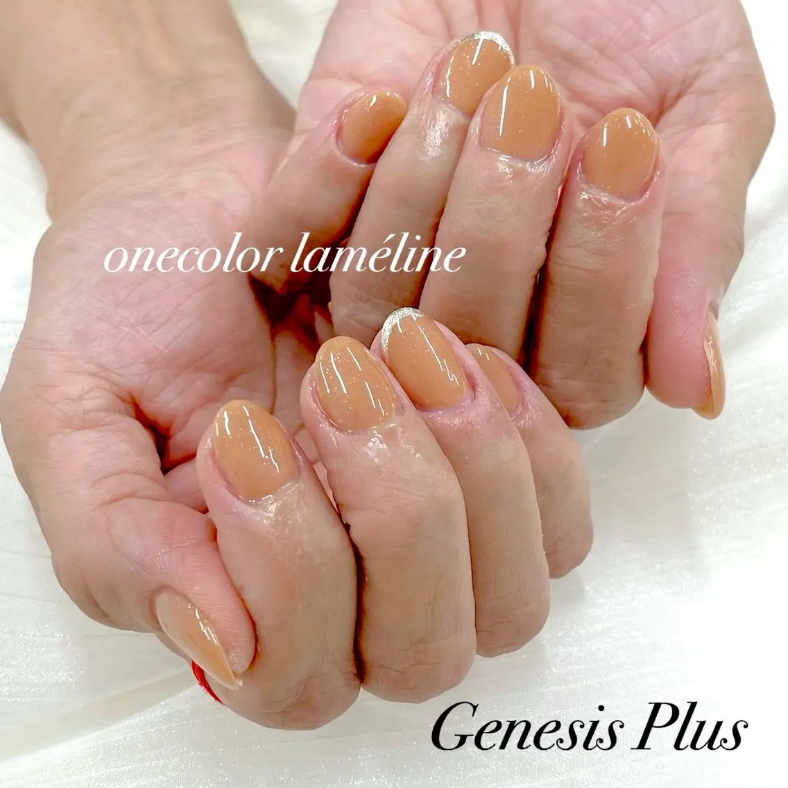 ネイル ラメ(グリッター) ワンカラーネイル Genesis Plus大津京店のネイルデザイン