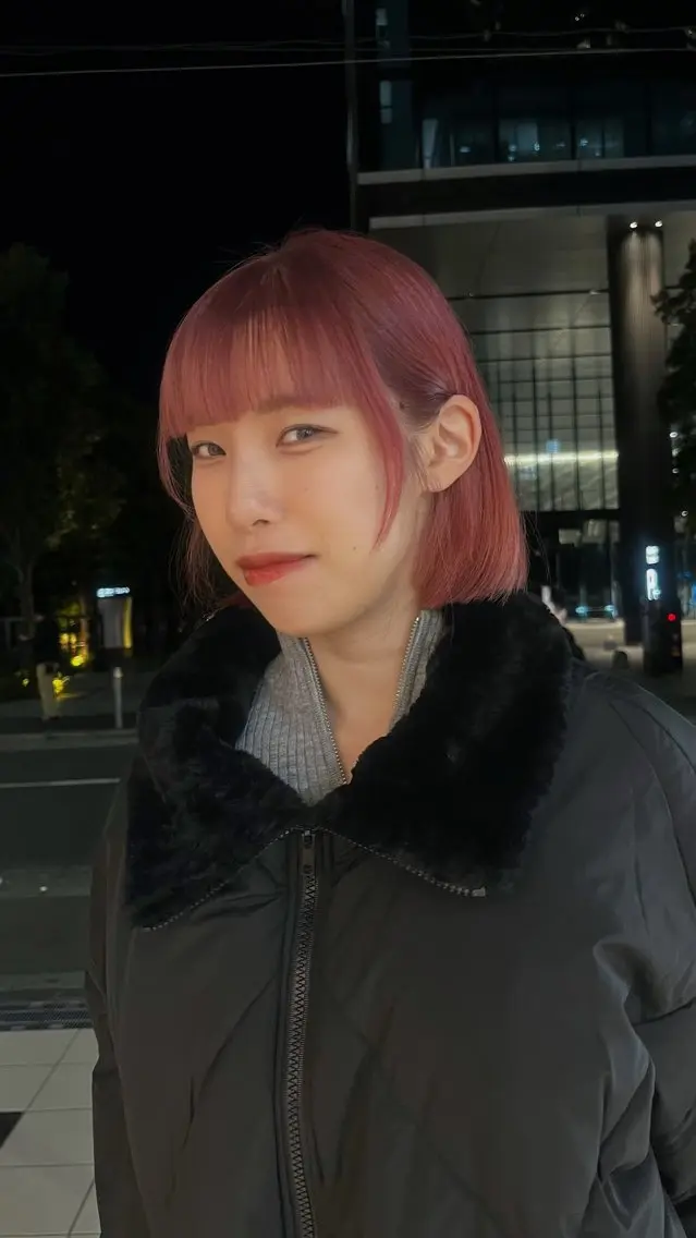 ショート カラー 柔らかい艶暖色 レイヤー🫧姫汝のヘアスタイル