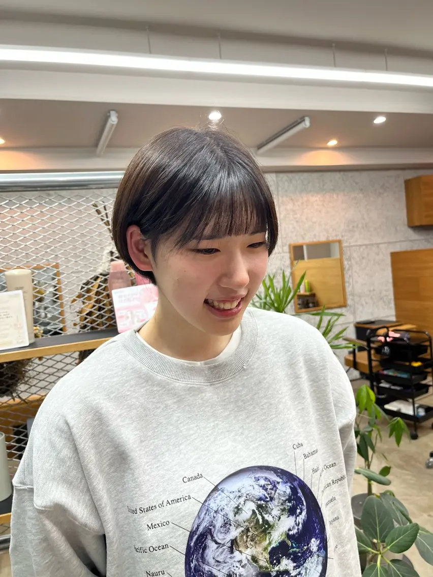ショート ショートヘア LOBBY HIMERIのヘアスタイル