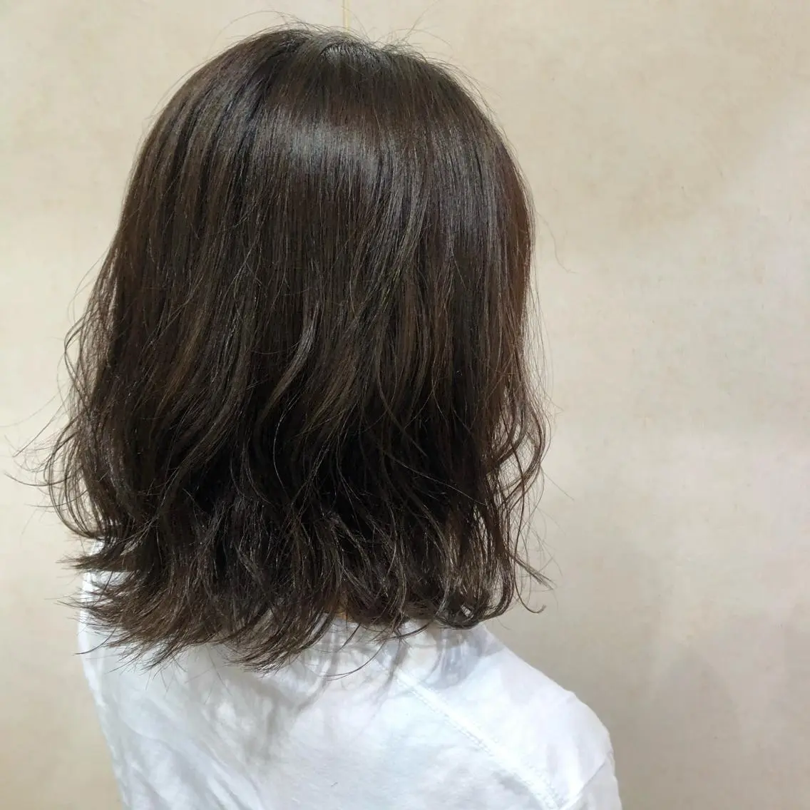 ミディアム 髪質改善 メンズパーマゆうひのヘアスタイル