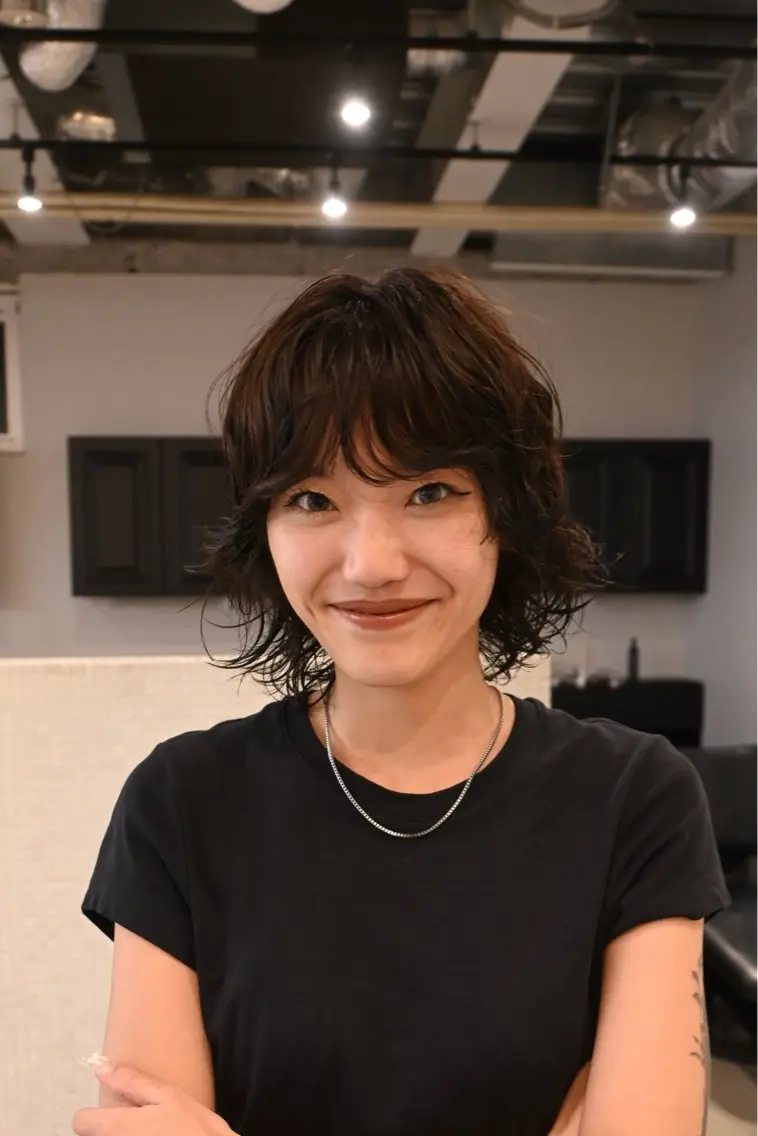 ミディアム 松井 涼馬のヘアスタイル