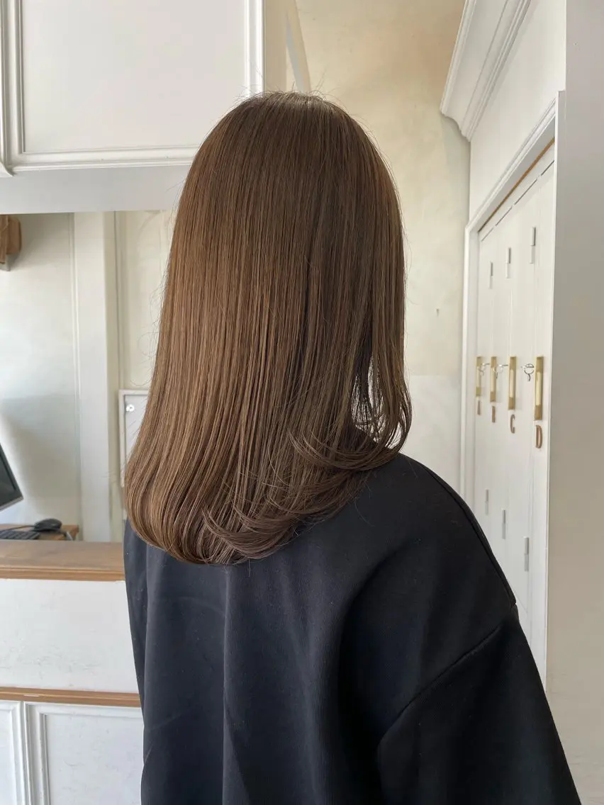 🎈レイヤーカットモデル🎈期間限定👒はちみつトリートメント🍯＋コテ巻きスタイリングの写真