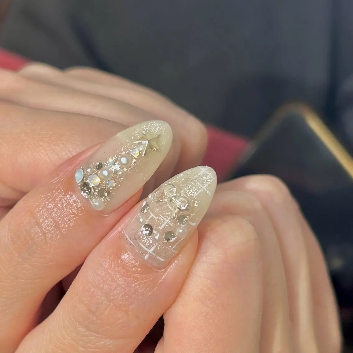 ネイル 冬ネイル クリスマス Harp Nail ことみ🌺💜✨のネイルデザイン