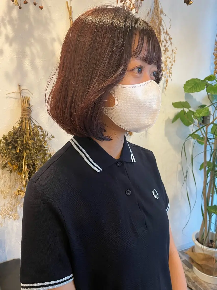 ショート カラー ボブ 韓国風ヘア カット ヘアカラー トリートメント m ā l o.🌷 サカモトマイコのヘアスタイル