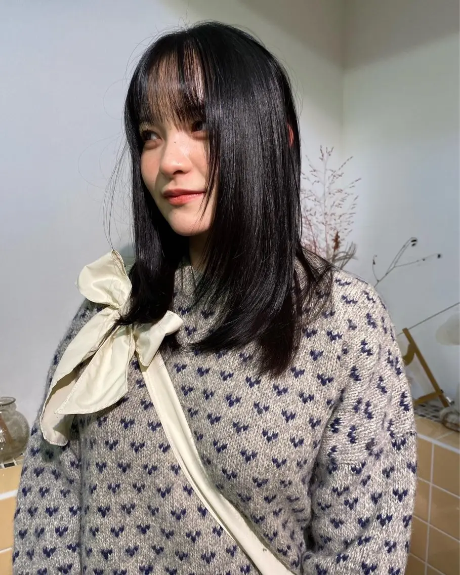 カラー ヘアカラー トリートメント iroha/ n.w.h🎀のヘアスタイル