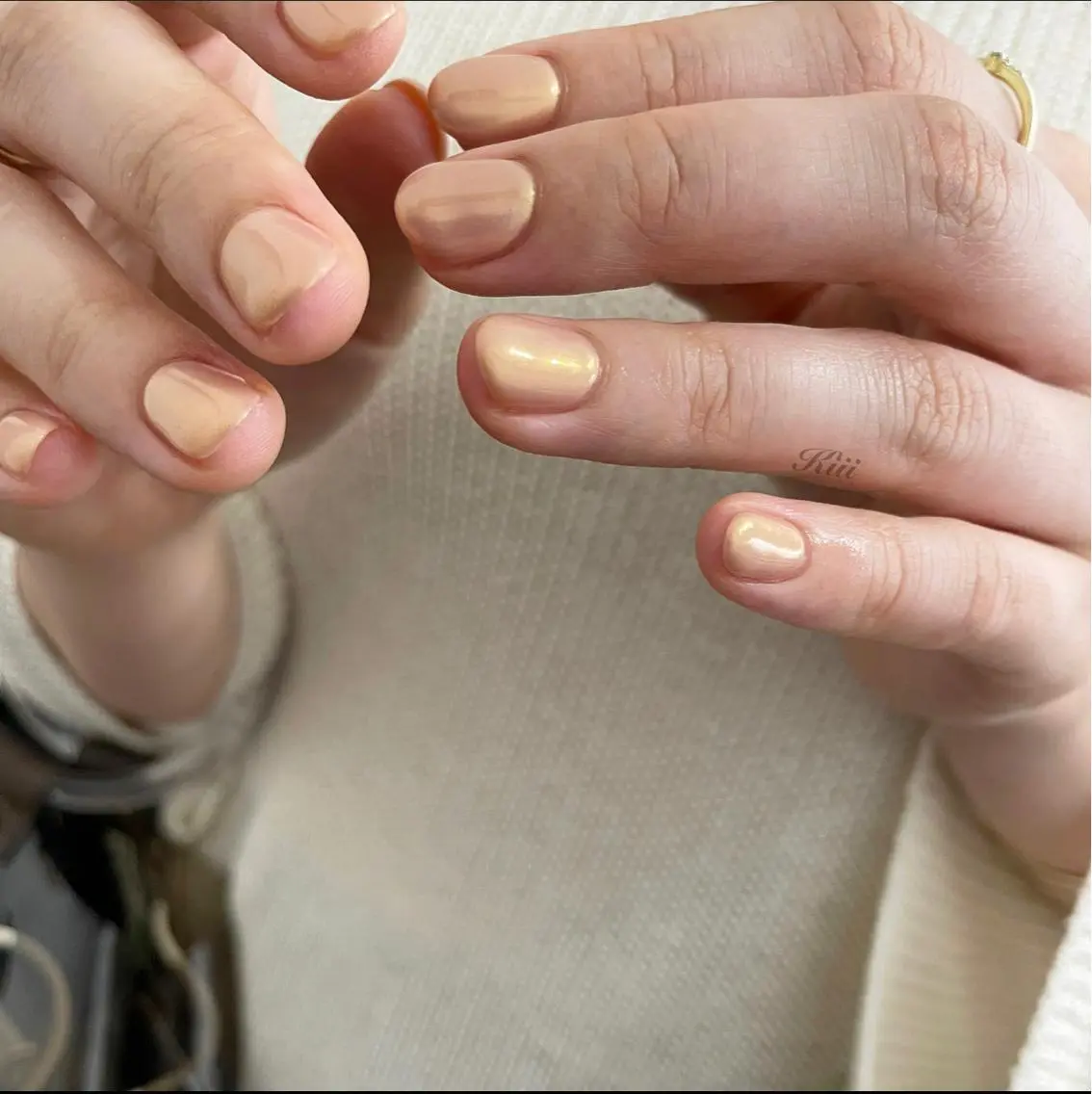 ネイル ハンドネイル フットネイル kiii.__ ✴︎*のネイルデザイン