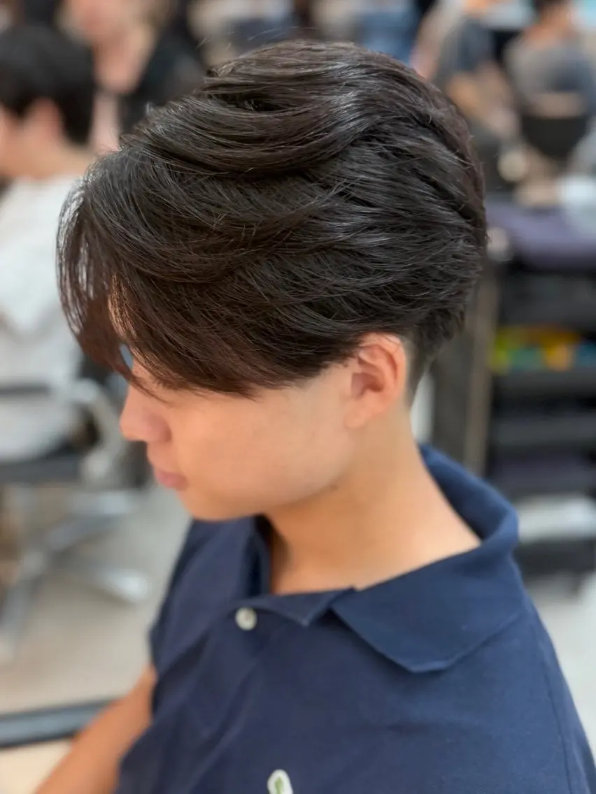 メンズ メンズ韓国風 メンズパーマ カット 縮毛矯正 トリートメント 垢抜けへの近道✂️ メンズ縮毛矯正/齊藤のヘアスタイル
