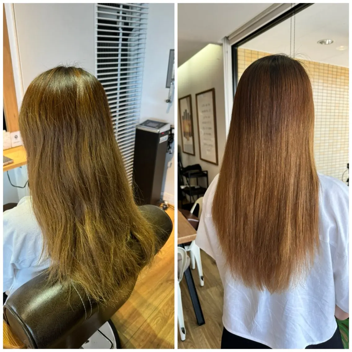 ⚡️ダメージ毛専用⚡️酸性ストレート👩🏻‍🦱👩🏻‍🦱＋トリートメント💆‍♀️（ロング料金＋¥700）の写真
