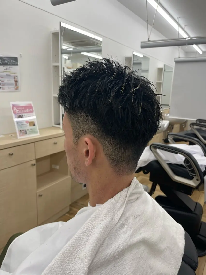 ショート メンズ ツーブロック ショートヘア 西沢 良彌のヘアスタイル