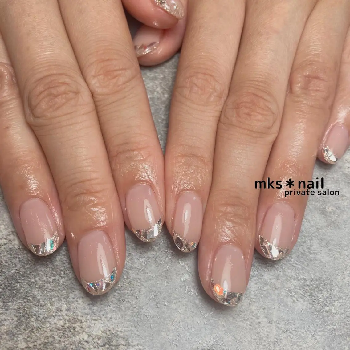 ネイル ハンドネイル mks＊nail //  枚方長尾のネイルデザイン