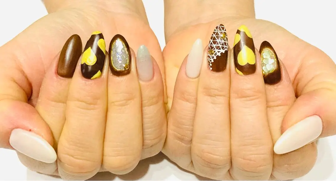 ネイル 持ち込み ハンドネイル one nailsalonのネイルデザイン